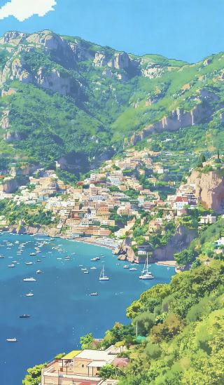 In-Depth Tour of Positano, Italy｜A Fairy-Tale Town Clinging to the Cliffs Over the Mediterranean Sea "Pixel Edition"