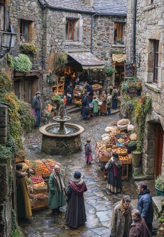 Travel Through Time! Immersive Experience of an 18th Century European Town