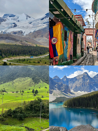 Live Your Days Like a Colorful Postcard in Colombia
