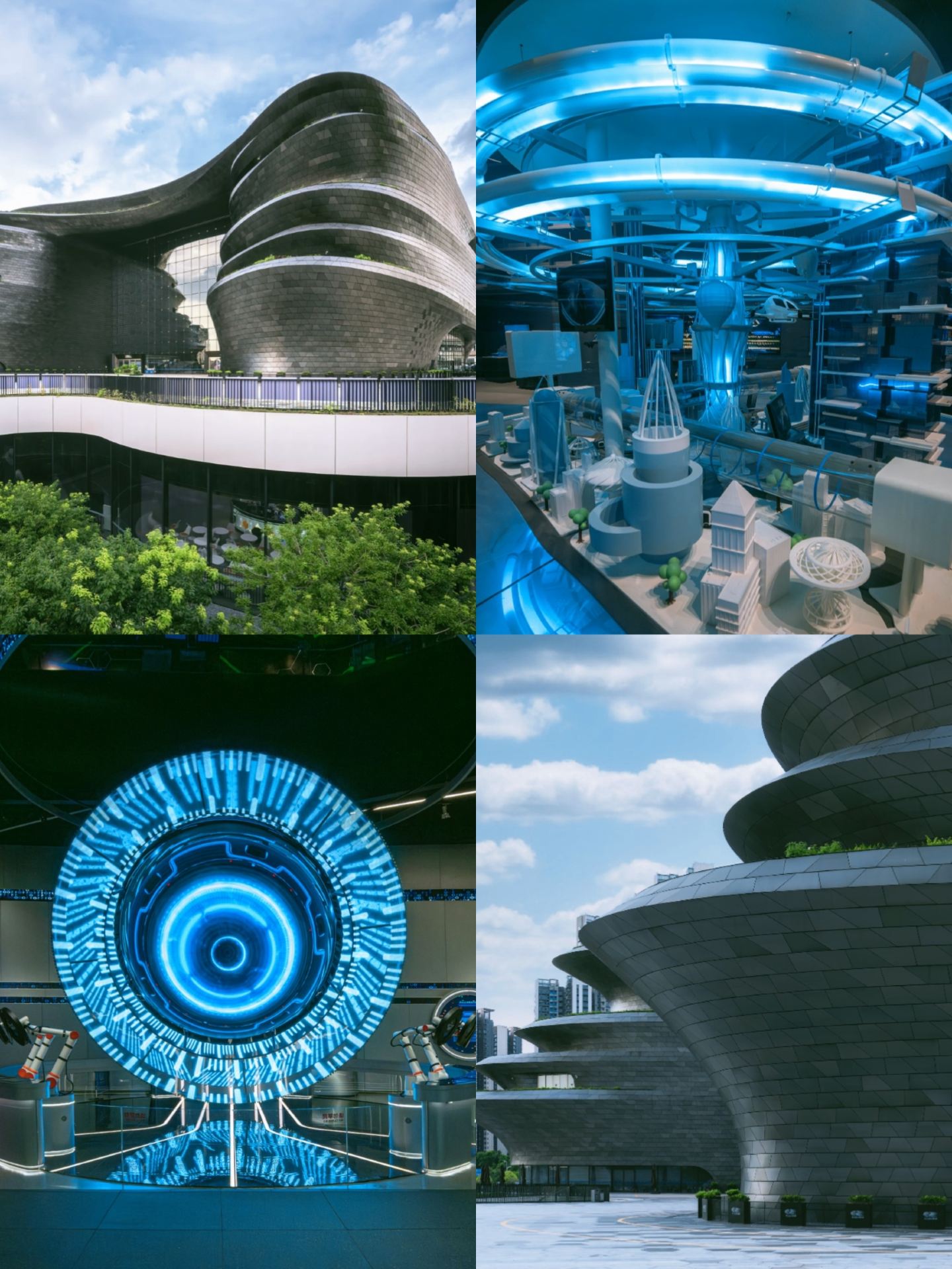 深圳新地標黑科技扎哈未來感建築，親子遊必衝