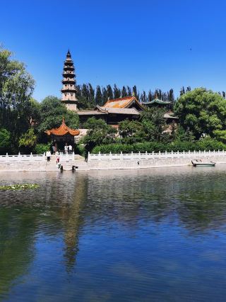 Guangling Water God Temple, a nationally protected treasure built on water 