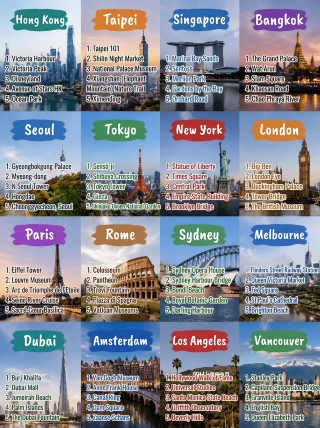 Where to go in 2026? 16 must-visit cities! They're absolutely stunning