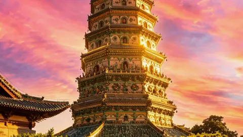 I thought Shanxi was beautiful enough, until I encountered the thousand-year-old glazed wonderland of Guangsheng Temple. — traveler post in Linfen