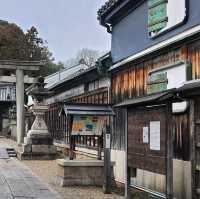 奈良郡山古老的八幡神社