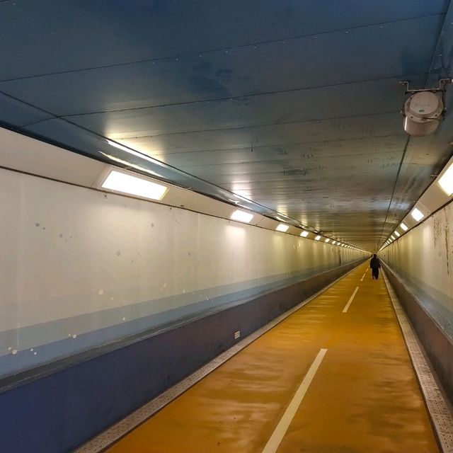 Kanmon Tunnel Human Road