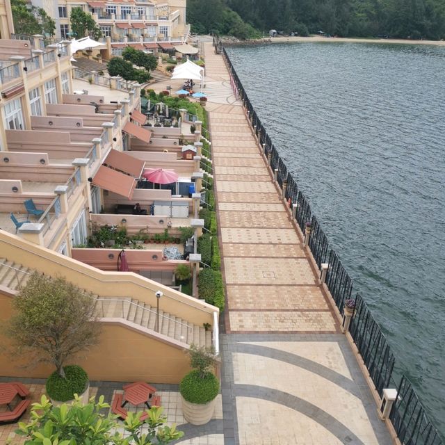唯一一間的愉景灣酒店，無敵海景❤️🏖️！