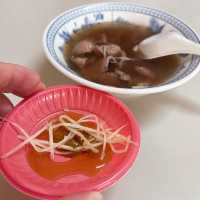 來台南～怎麼可以錯過牛肉湯😆