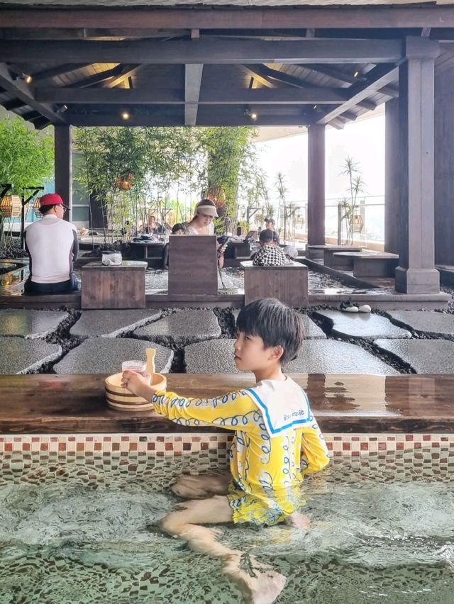 해운대 럭셔리 워터파크의 노천탕