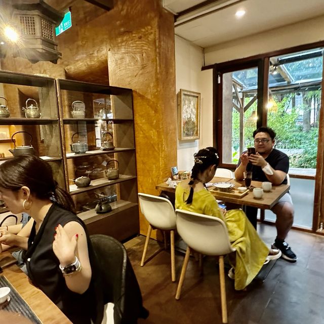 （啞舍永康）茶藝館.永康公園旁.好茶好氣氛值得推薦