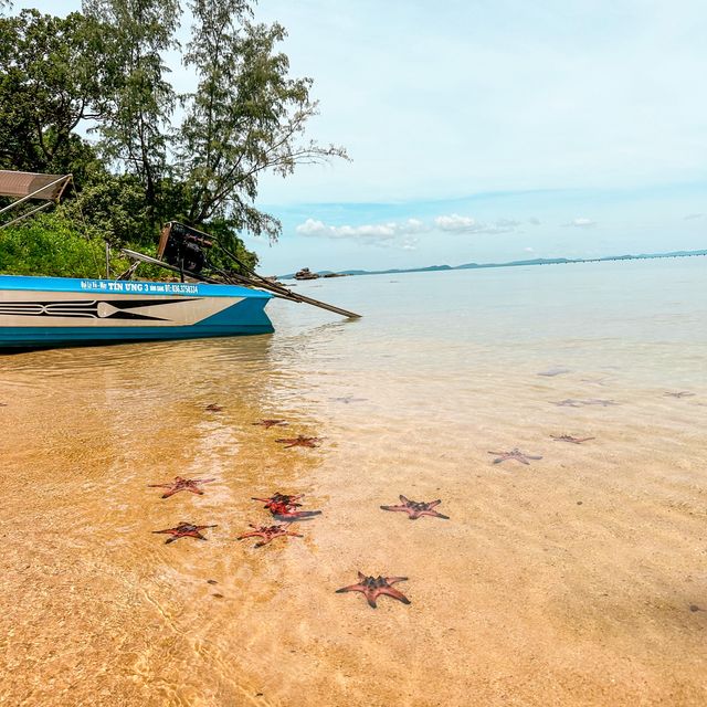 หาดปลาดาว Starfish Beach เกาะฟู้โกว๊ก