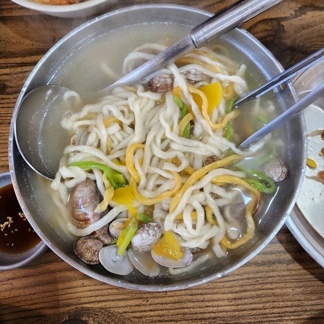 대부도맛집 / 칼국수맛집 :: 칼국수와 파전이 맛있는 삼색칼국수