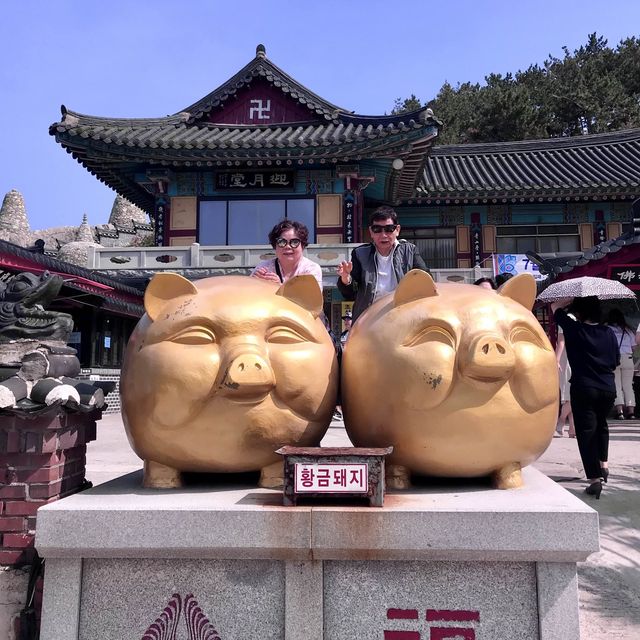 令人驚歎既建築，依海而建的海東龍宮寺