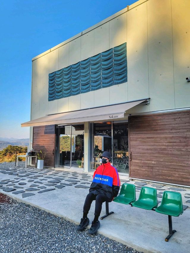 지리산뷰 히든스팟 그 자체! 하동 카페녹음🌿