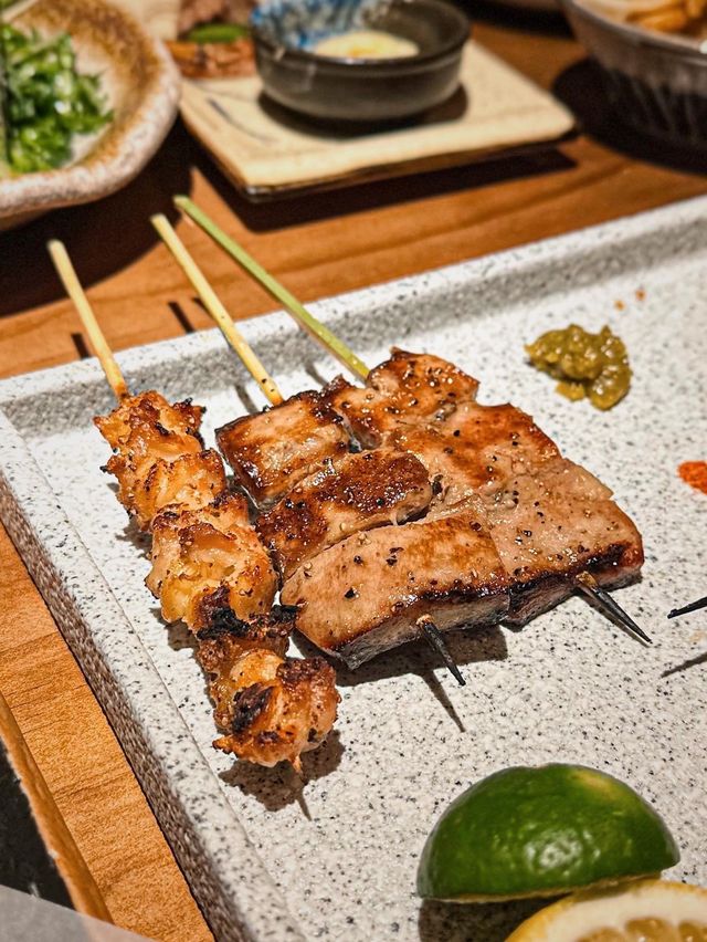 炭火地雞｜以日本備長炭製串燒🔥甚有日本居酒屋氣氛