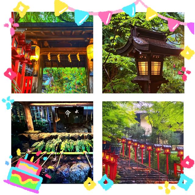 京都的神秘寶地🌸⛩️🌊貴船神社