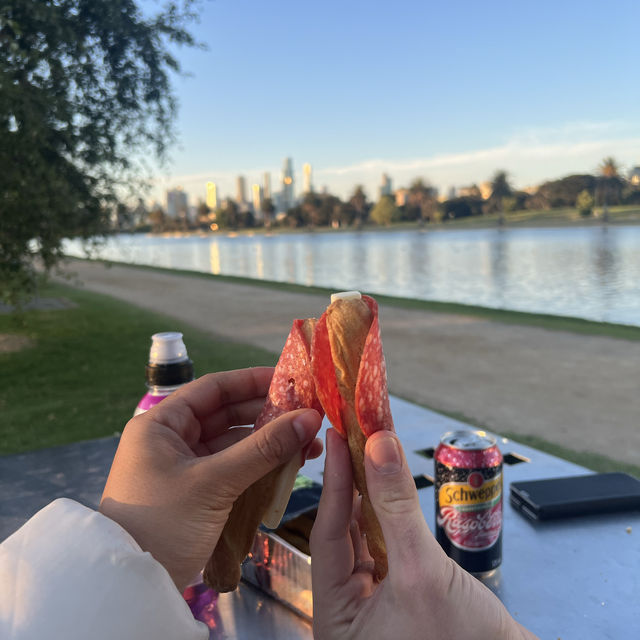 พาเดินเล่นที่ Albert park🇦🇺🔅