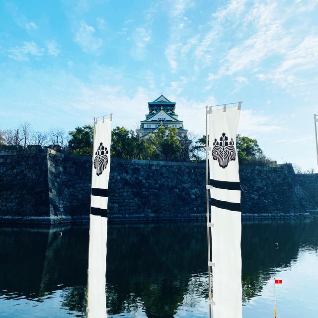 日本三大名城之一！大阪歷史象徵—大阪城！