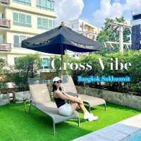 โรงแรมใจกลางเมืองมีออนเซน Cross Vibe Bangkok