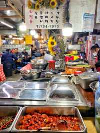 【韓国旅行】雰囲気最高✨韓国映画ロケ地‼️レトロな市場の食堂