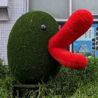 カンテーレの、ハチエモングリーンが可愛い。