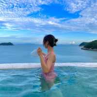 인피니티풀이 환상적인 진도쏠비치 수영장🏊🏻‍♀️