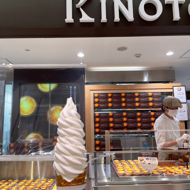 新千歳空港はソフトクリームいっぱい！
