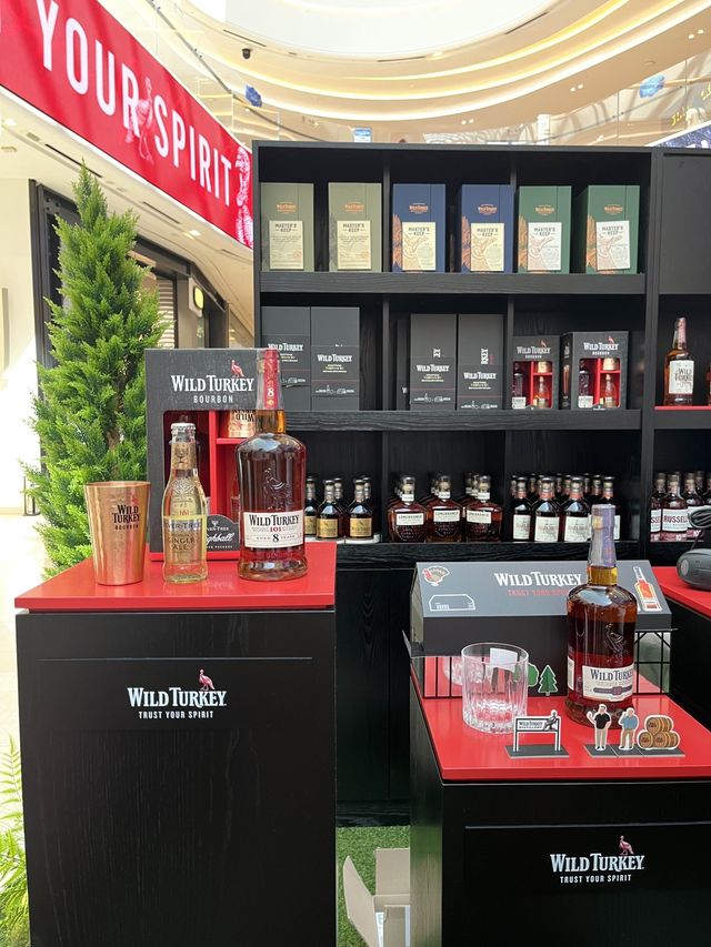 하남 스타필드에서 진행중인 와일드터키 팝업스토어🥃