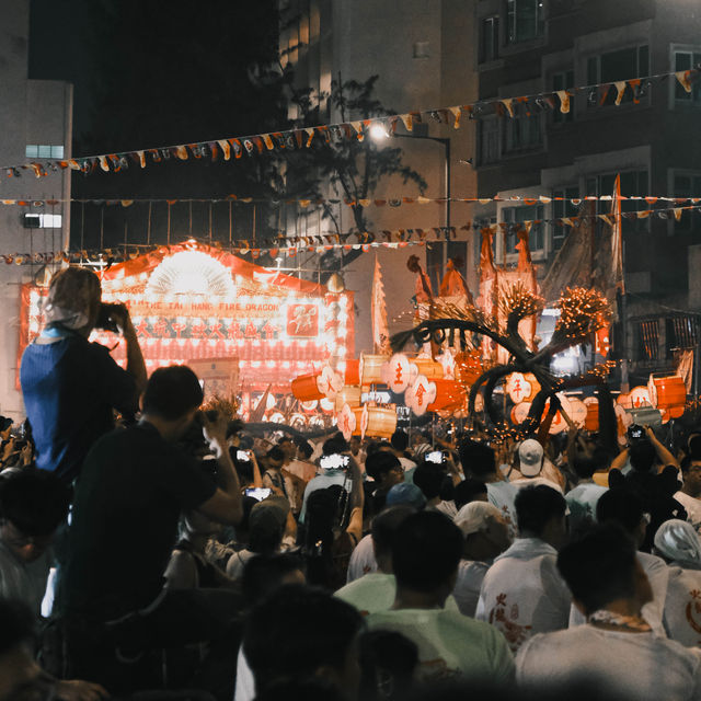 一年一度大坑舞火龍