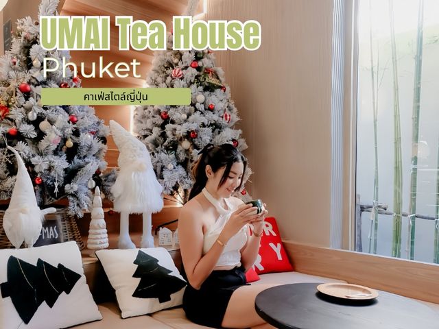 คาเฟ่สไตล์ญี่ปุ่น UMAI Tea House 