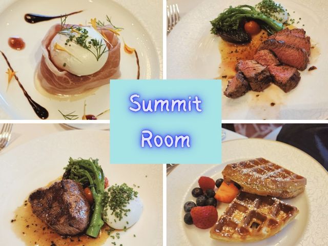 Luxurious Breakfast at the Summit Room