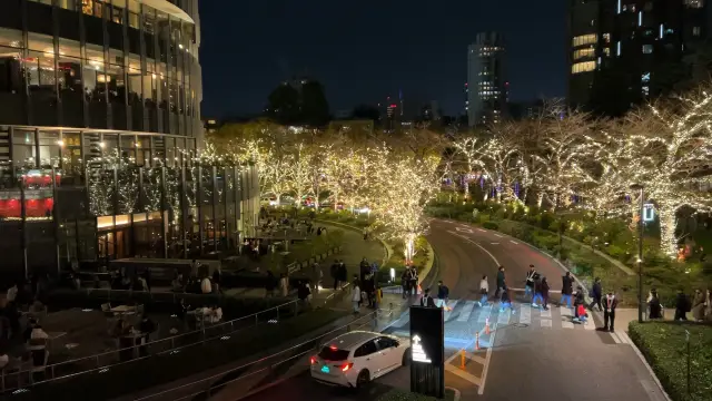 Tokyo midtown illumination