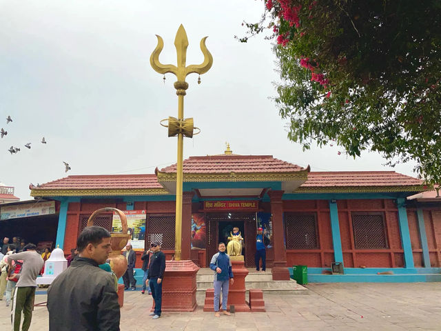 The oldest temple in the city of Pokhara.