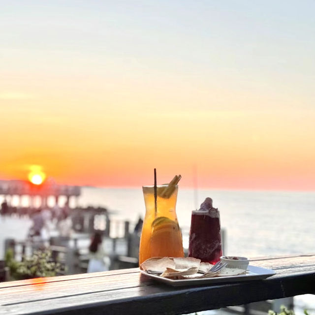 絕美夕陽「海邊灶咖 」Ocean Kitchen & Cafe Shop