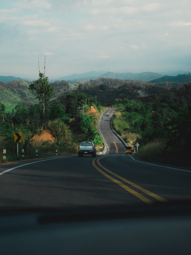 ถนนโค้งเลข 3 น่าน 🛤️🌲