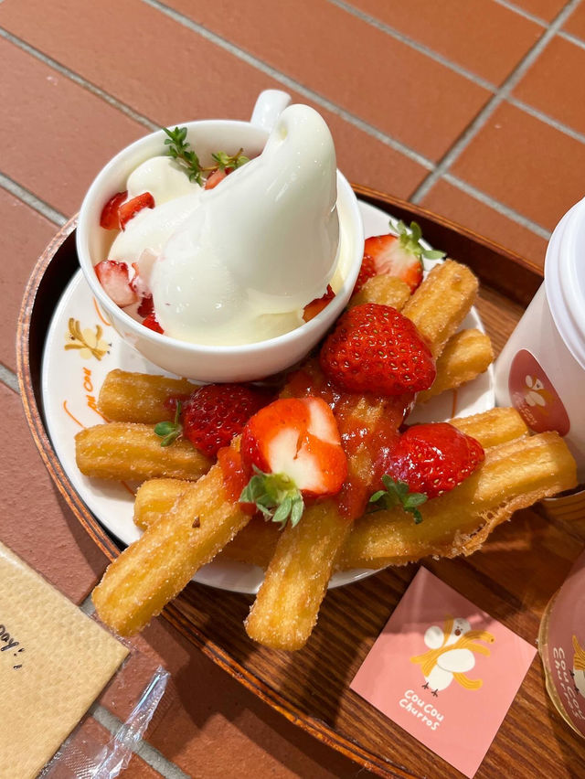 【大阪カフェ】可愛い韓国チュロスのお店💘