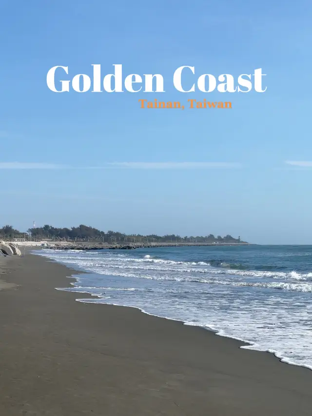🌊Golden Coast, Tainan The Hidden Gem I Found in Maps