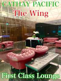 香港　香港観光　ついにThe Wing First Class Loungeにってきたぞ！