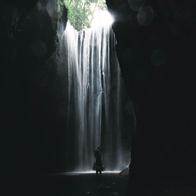The most ENIGMATIC waterfall in Bali 🤩