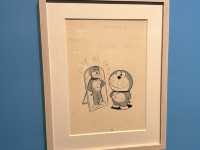 ‼️展覽只到8月18號‼️「100%多啦A夢 & Friends」巡迴特展的室內收費區 ：找回童年回憶，絕對不容錯過‼️