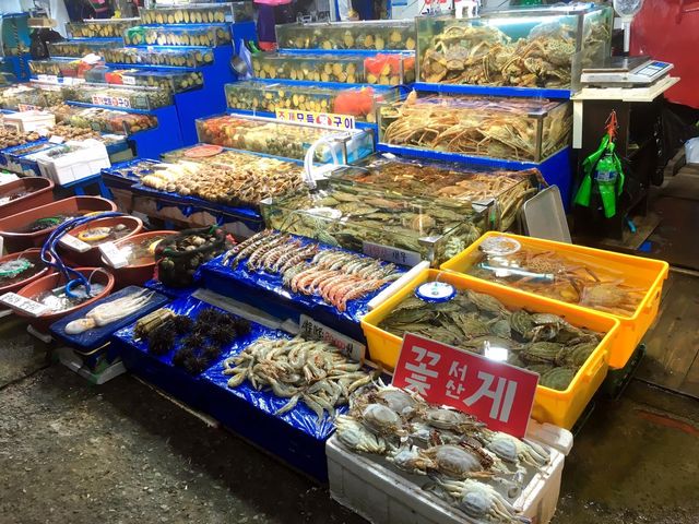 รีวิว ตลาดปลา Noryangjin 🐟🦐🦞🦀 (กรุงโซล)