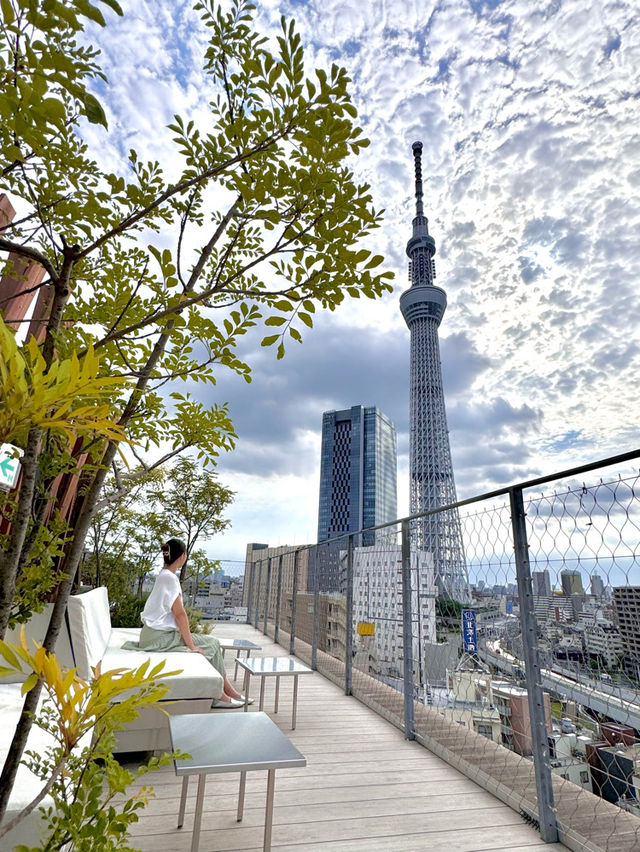 【東京(押上)】隈研吾氏がデザイン監修した超おしゃれコスパ最強ホテル✨デートにもおすすめ！