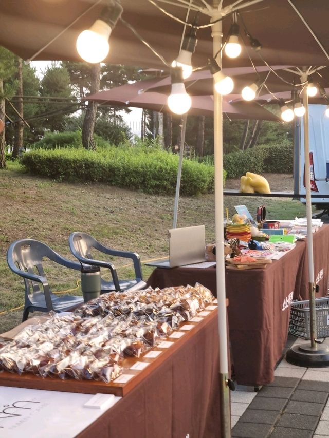 한옥마을 야시장