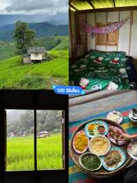 ที่พักป่าบงเปียง | จ.เชียงใหม่ 🏡⛰️🌾🌧️