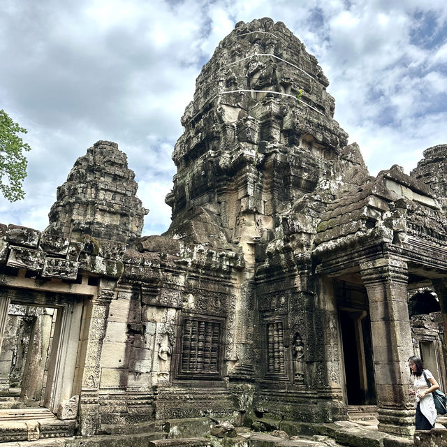 【カンボジア/シェムリアップ】静かな佇まいが魅力のシェムリアップのバンテアイ・クデイ寺院