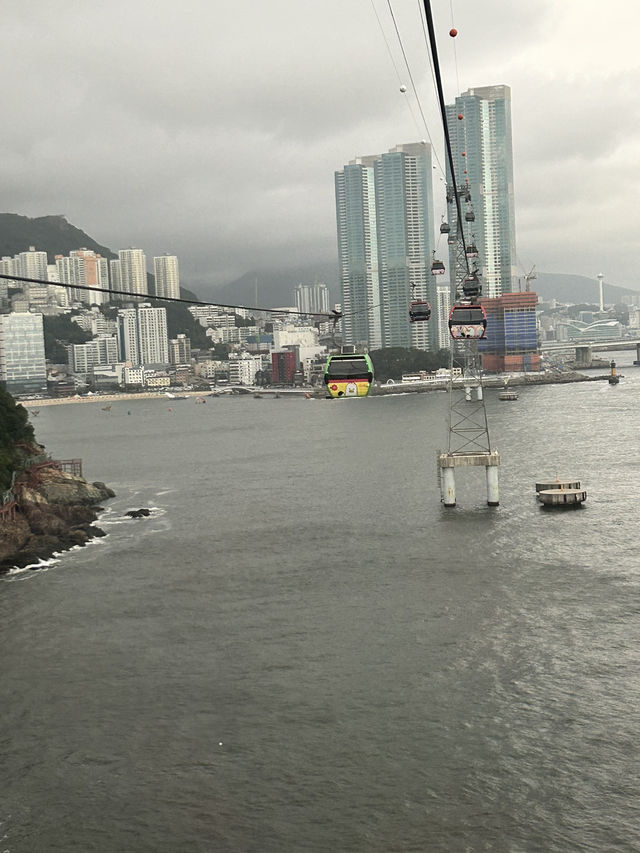 🇰🇷釜山✈️韓國第一條海上纜車송도해상케이블카🚡