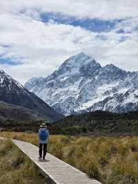 紐西蘭Hooker Valley track！散散步就能看到美景！