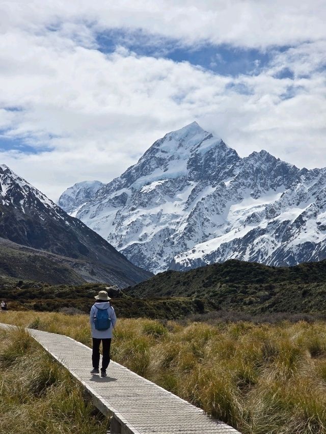 紐西蘭Hooker Valley track！散散步就能看到美景！