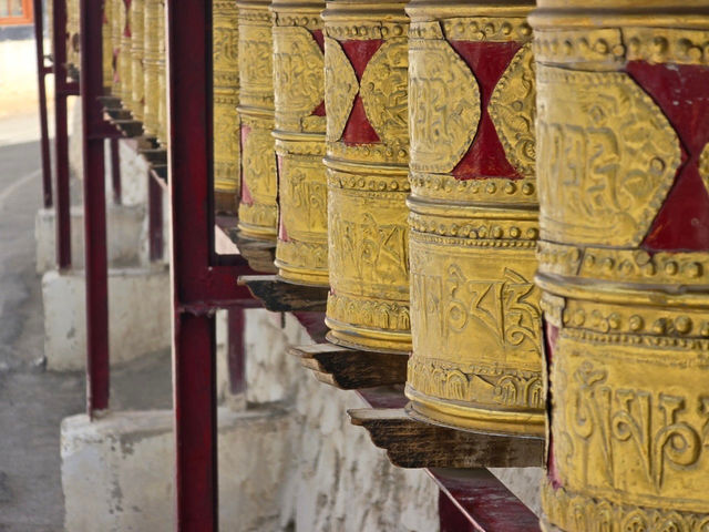 Lama yuru Gompa in Leh Ladakh🇮🇳🏔️
