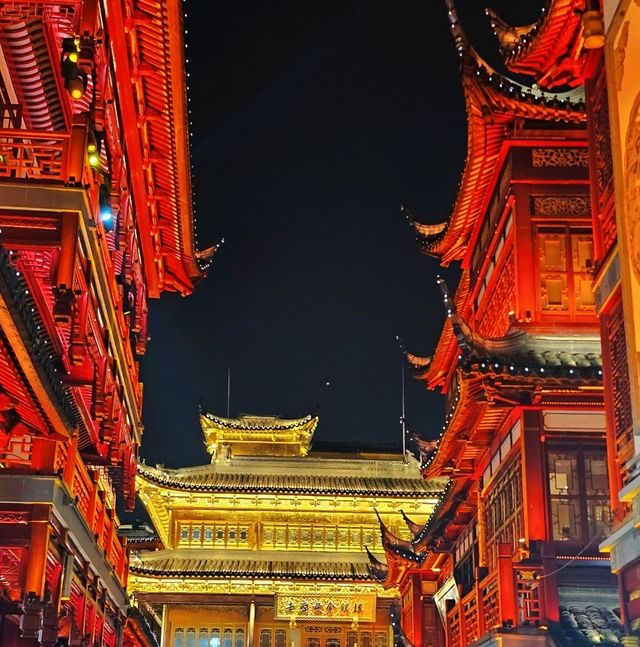 An Enchanting Evening at Yu Garden (豫园): Food, Shopping, and Nighttime Magic!