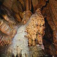 Witness the magnificient limestone formation at Gosu Cave